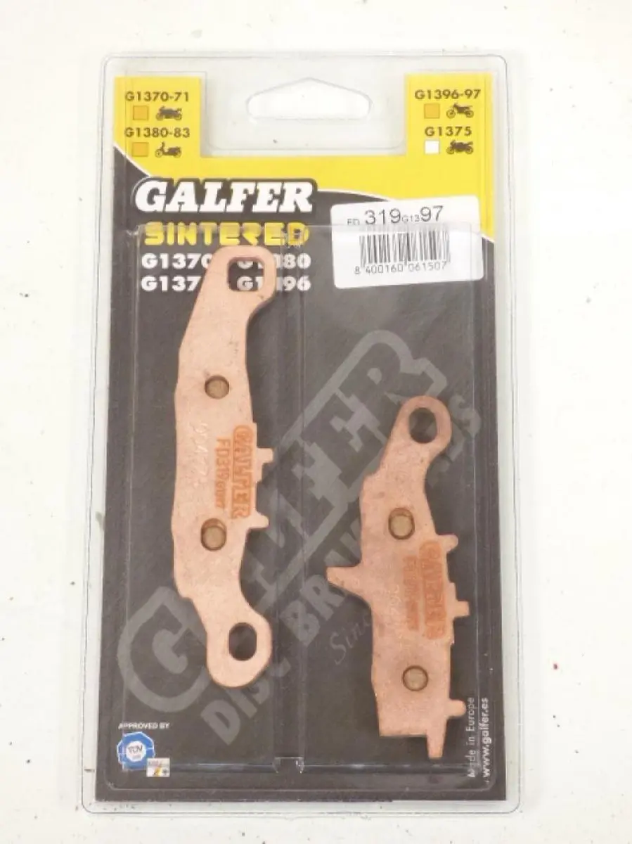 galfer remblok voor kawasaki 650 kvf quad 2001-2003 g1397 nieuw
