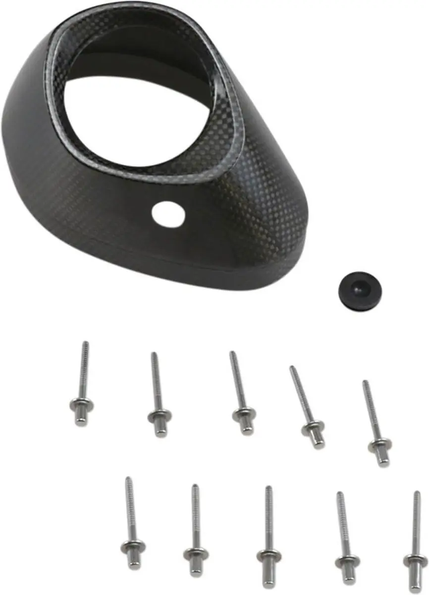 Akrapovic Carbon T3 Type 1 V-ec33 Uitlaat Eindkap Zwart