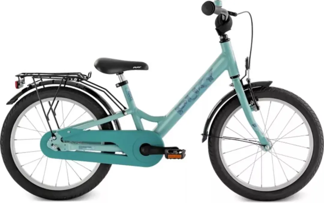 Puky Youke Kinderfiets 18 Inch - Turquoise - afbeelding 4 van 4