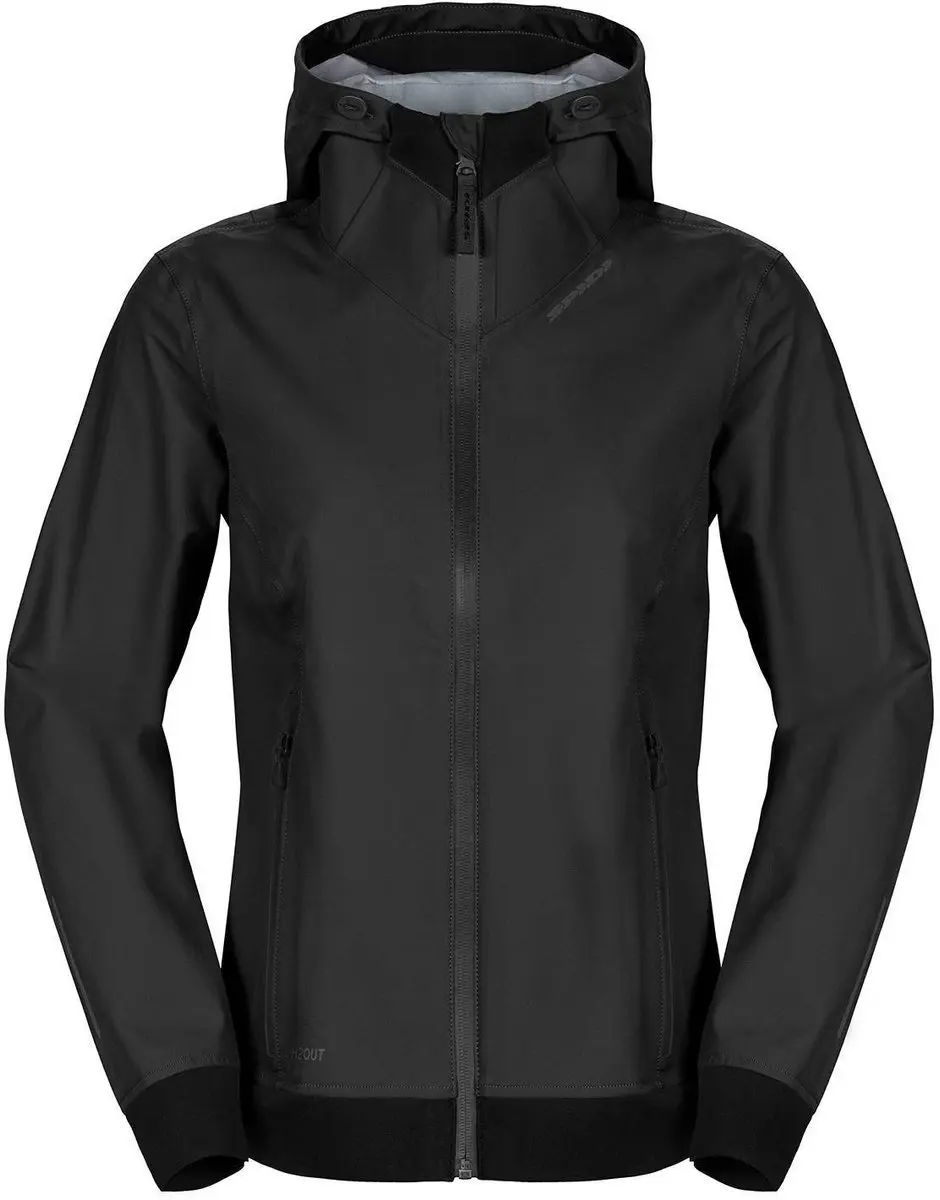 Spidi Hoodie Shell Lady Jas Zwart