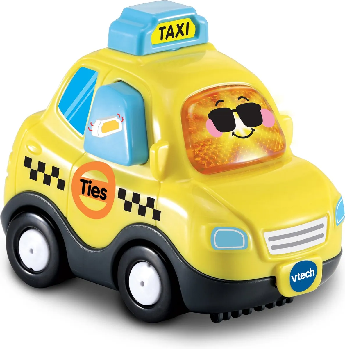 VTech Toet Toet Auto’s Ties Taxi - Speelgoedauto - Speelfiguur - 4x AAA