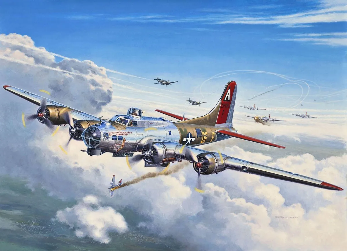 Revell 04283 B-17G Flying Fortress Modelbouwpakket - 1:72 - Multi
