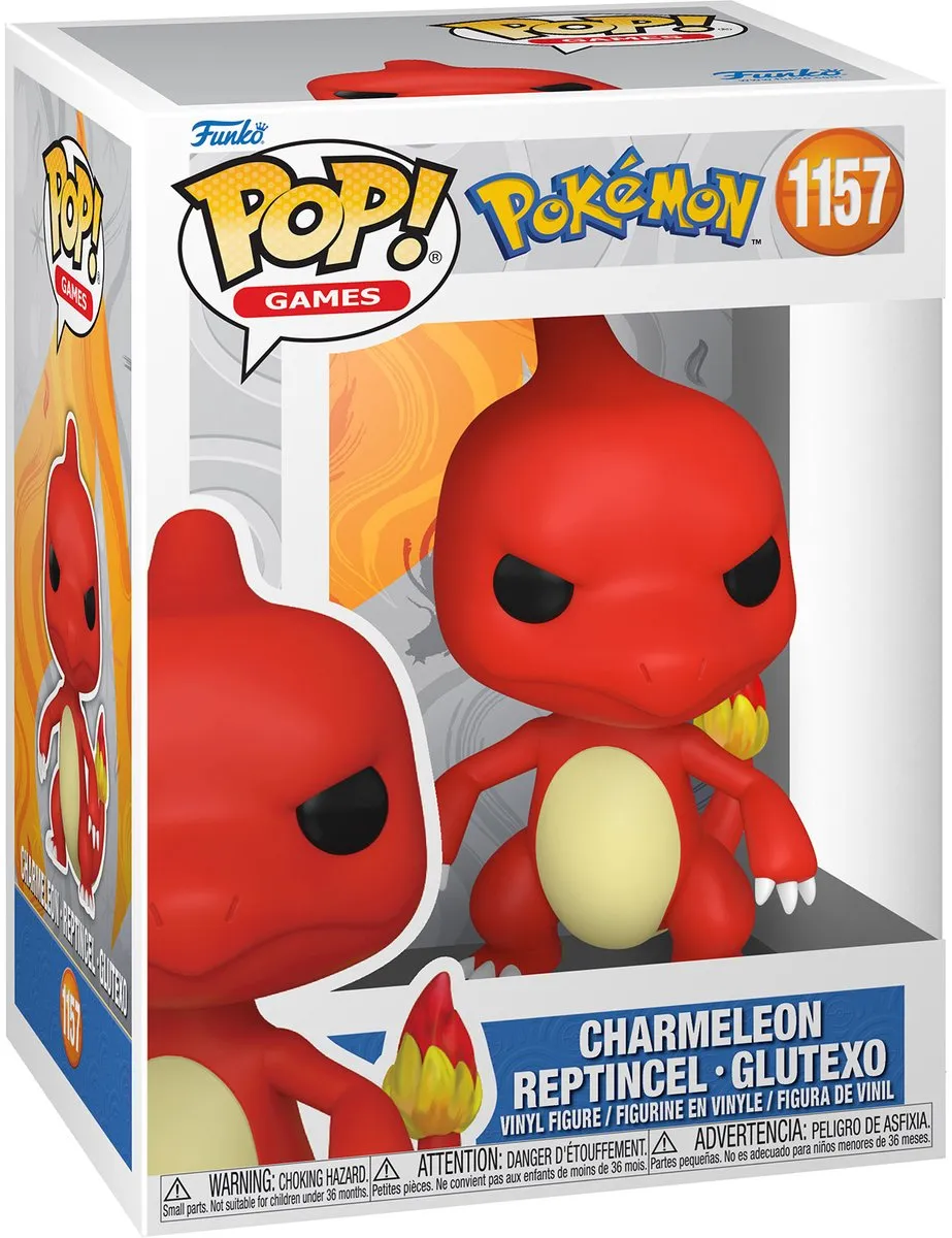 Funko Pop! Pokémon Charmeleon 1557 - Rood