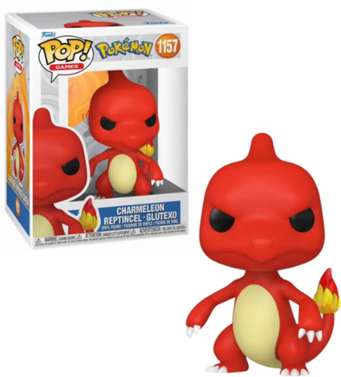 Funko Pop! Pokémon Charmeleon 1557 - Rood