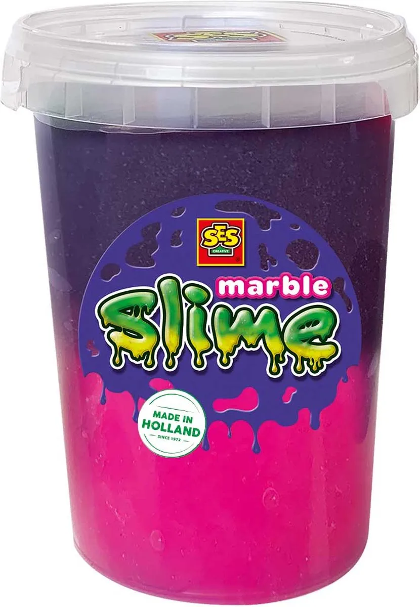 SES Creative Marble Slime Roze & Paars 200g