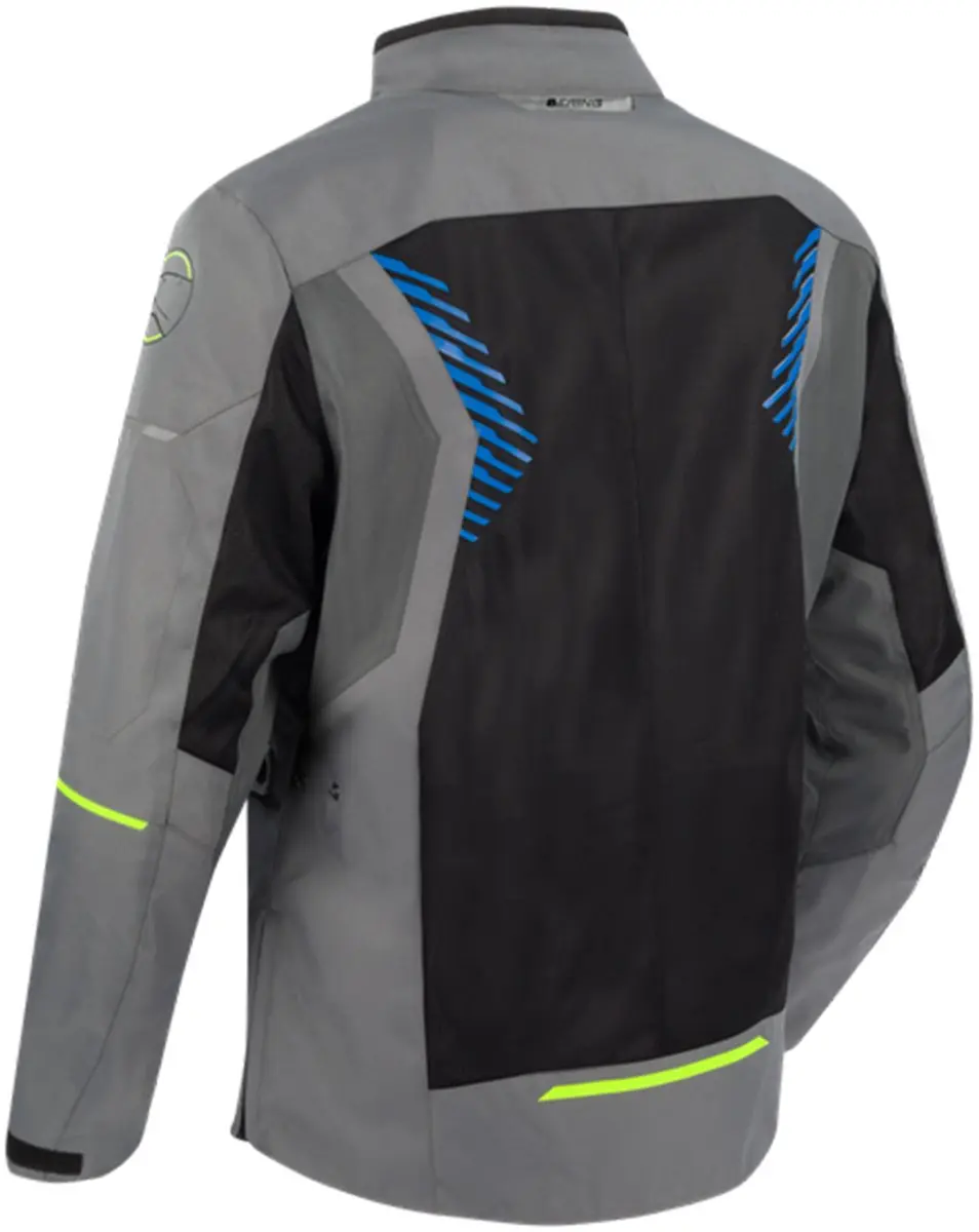 Bering Bakundu Jas - M - Zwart/Blauw/Grijs