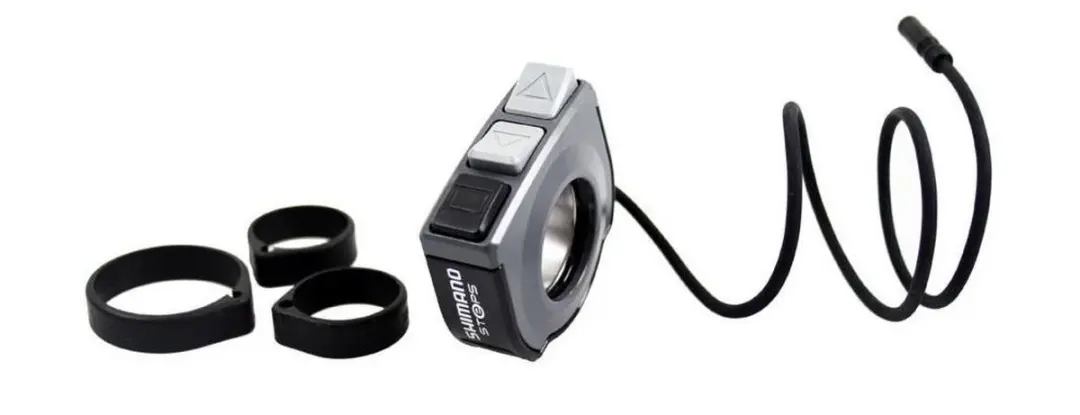 Shimano STePS SW-E6000 Bedieningseenheid - 3 Knoppen - Zwart