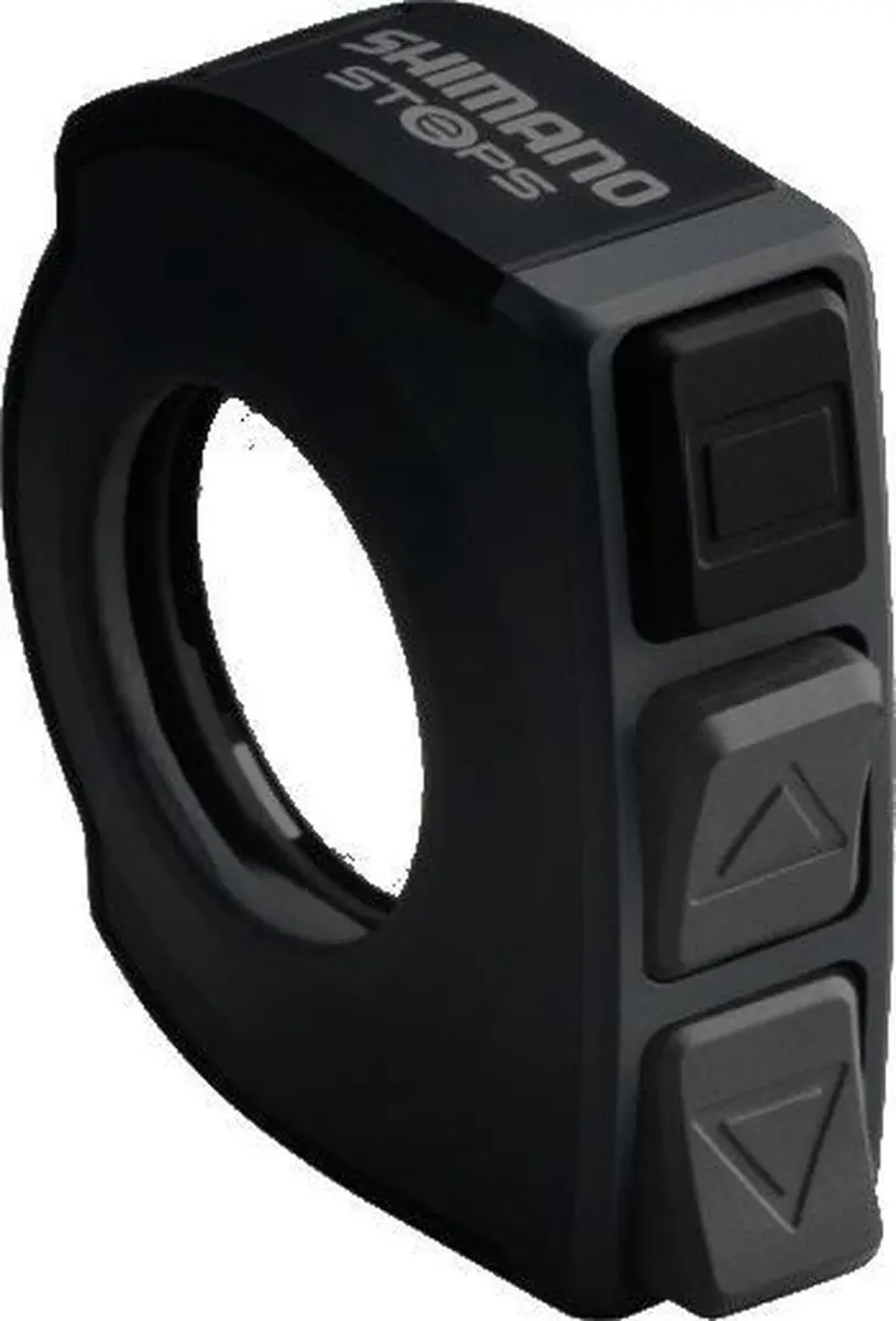 Shimano STePS SW-E6000 Bedieningseenheid - 3 Knoppen - Zwart