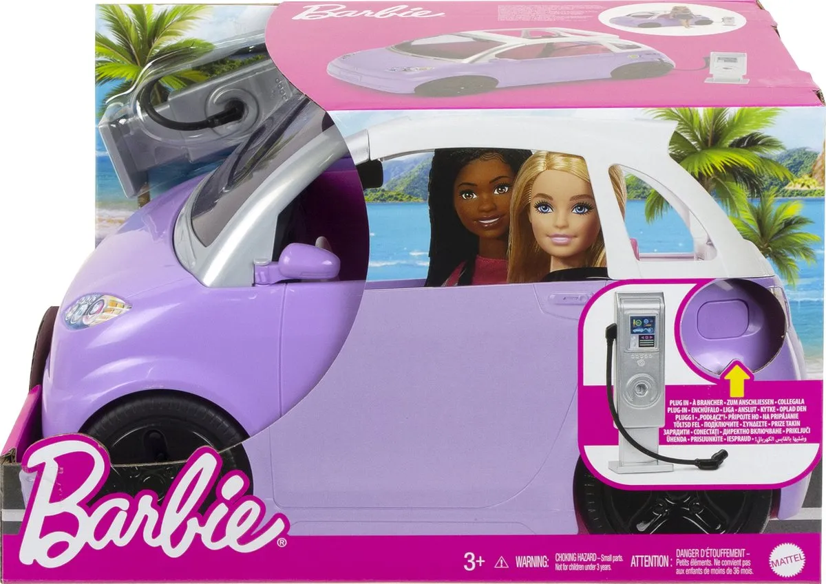 Barbie HJV36 Elektrische Auto - Speelgoedvoertuig Multi kleuren
