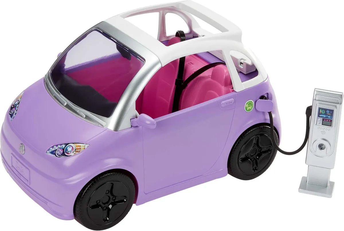Barbie HJV36 Elektrische Auto - Speelgoedvoertuig Multi kleuren