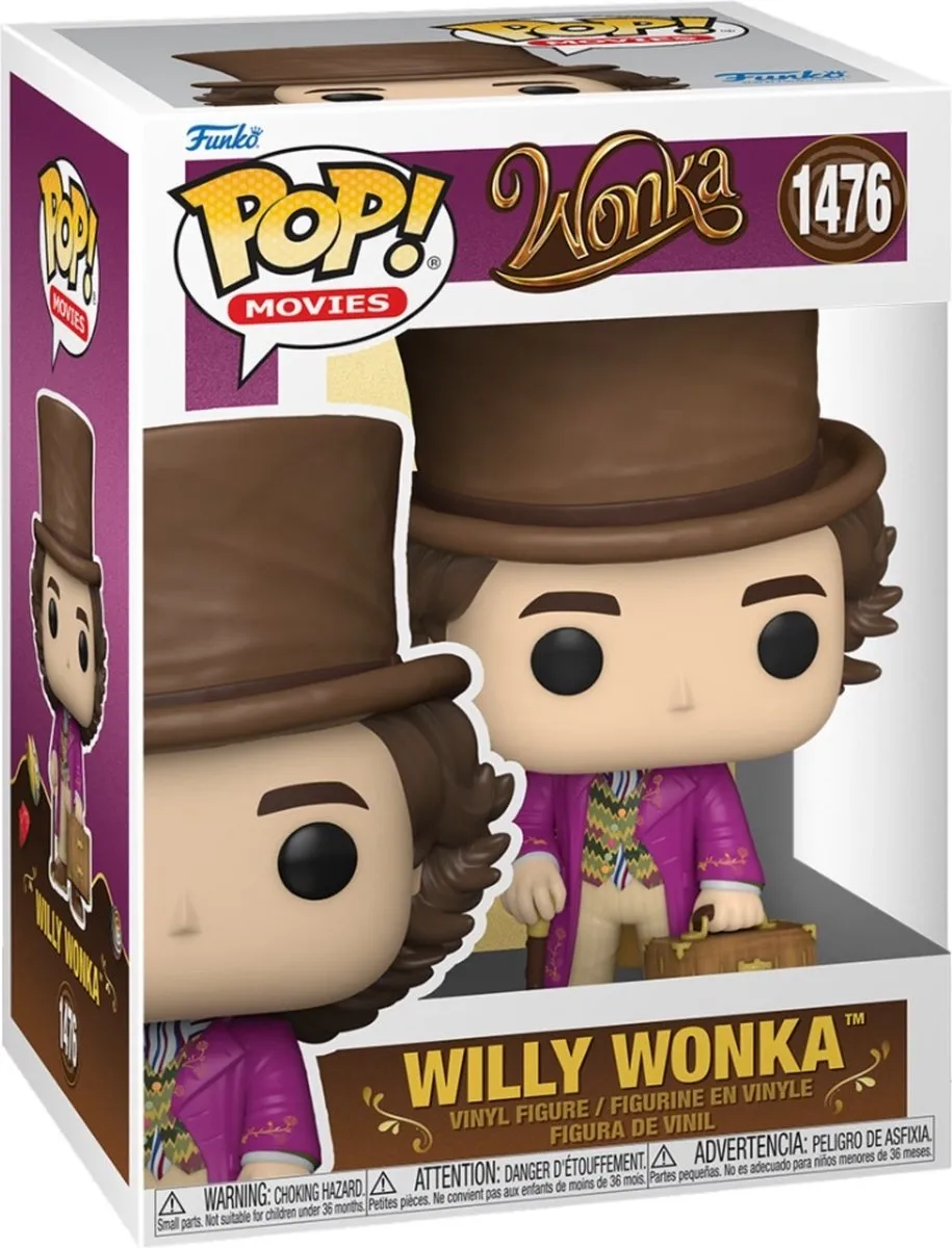 Funko Pop Movies Wonka Willy Wonka 9,5cm #1476