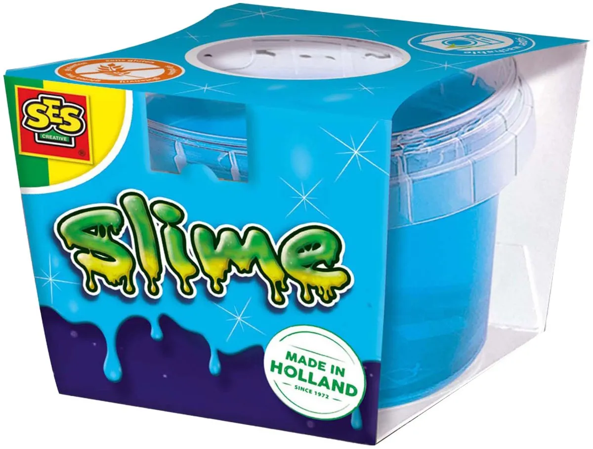 SES Creative Slijm Blauw Glitter 140g
