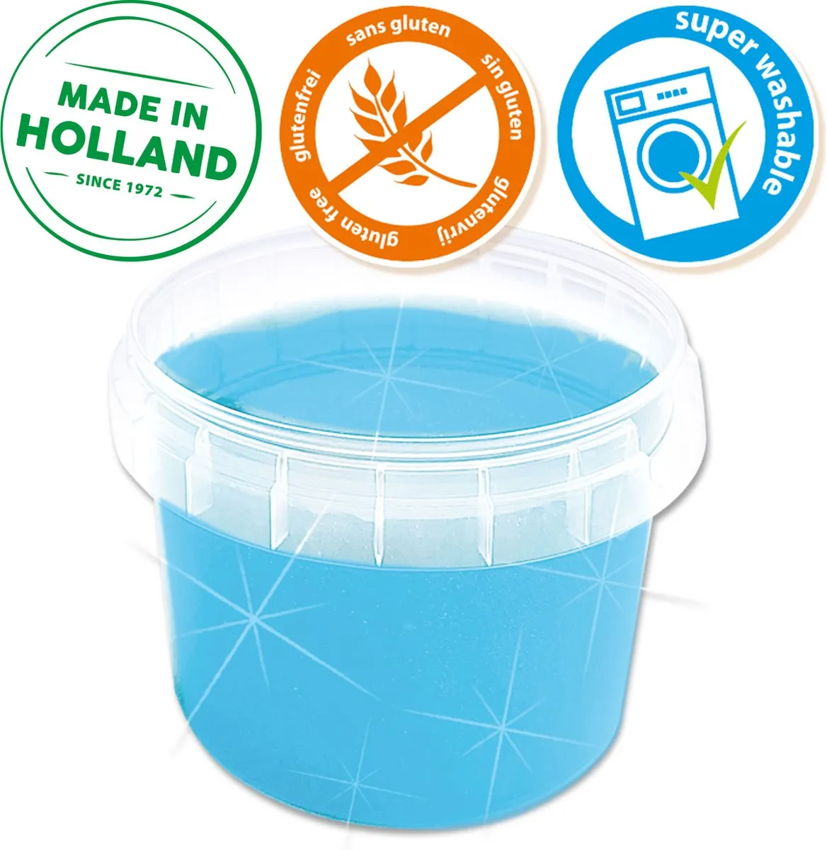 SES Creative Slijm Blauw Glitter 140g