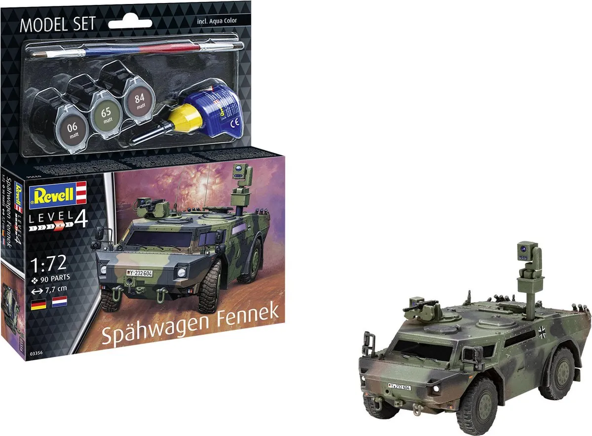 Revell 63356 Spähwagen Fennek Modelbouwpakket 1:72