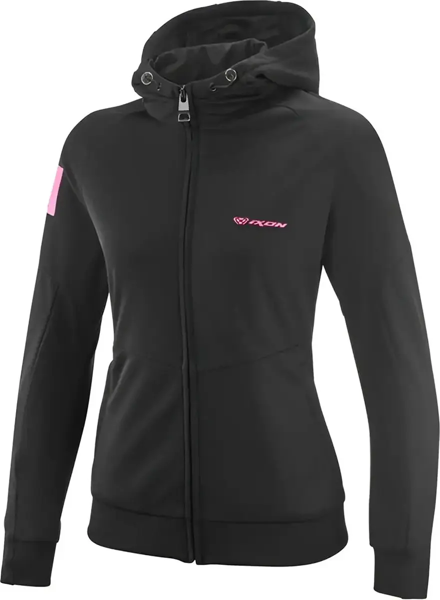 IXON Touchdown Air Lady Motorjas - Zwart/Rosa XL