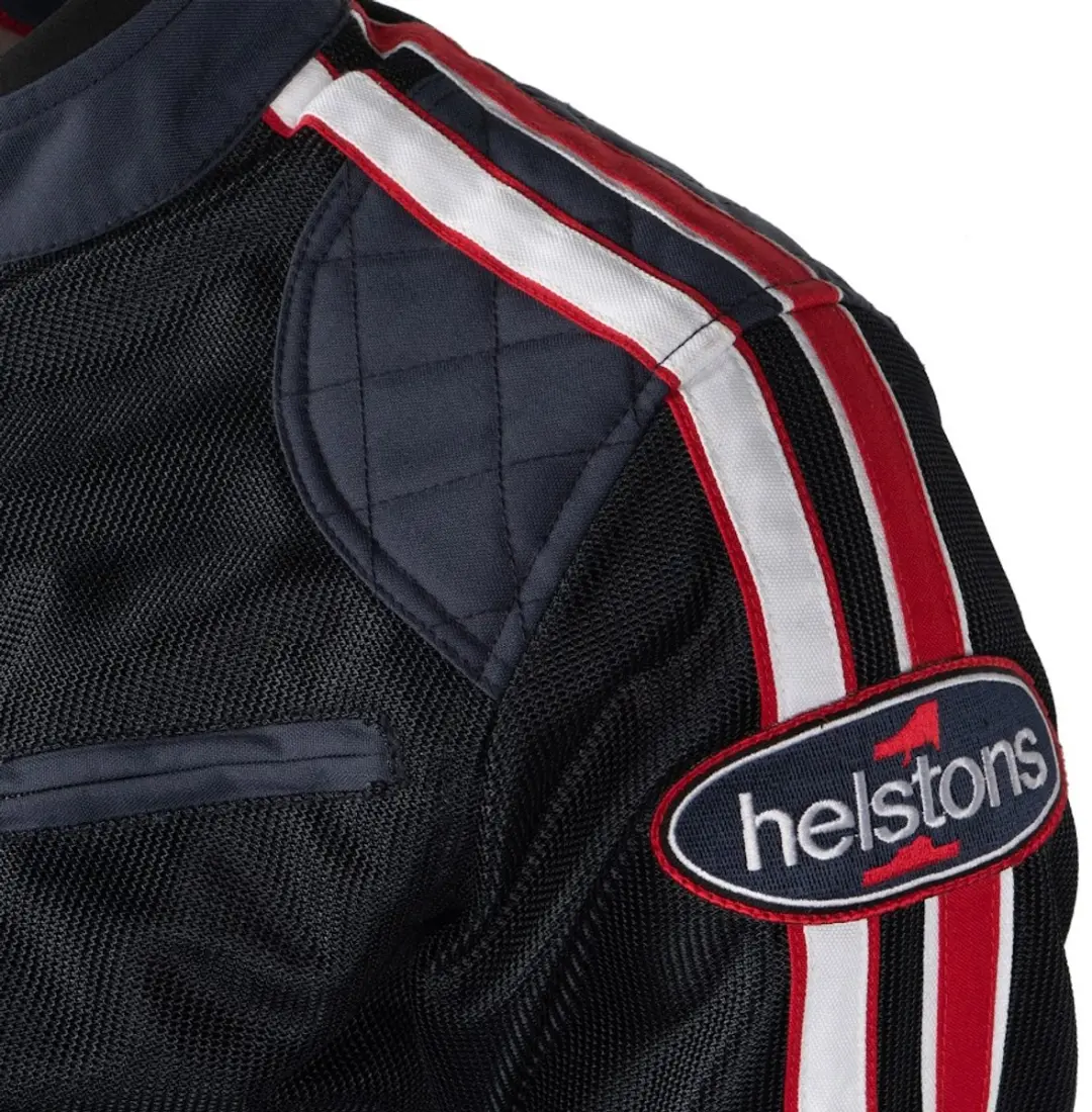 Helstons Pace Air Mesh Jas - Maat M - Blauw/Rood/Wit - afbeelding 6 van 6