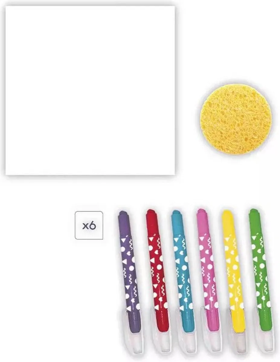 Janod My Arts & Crafts Teken- en Kleurboek - 8 Tabellen & 10 Illustraties - Multikleur - afbeelding 6 van 6