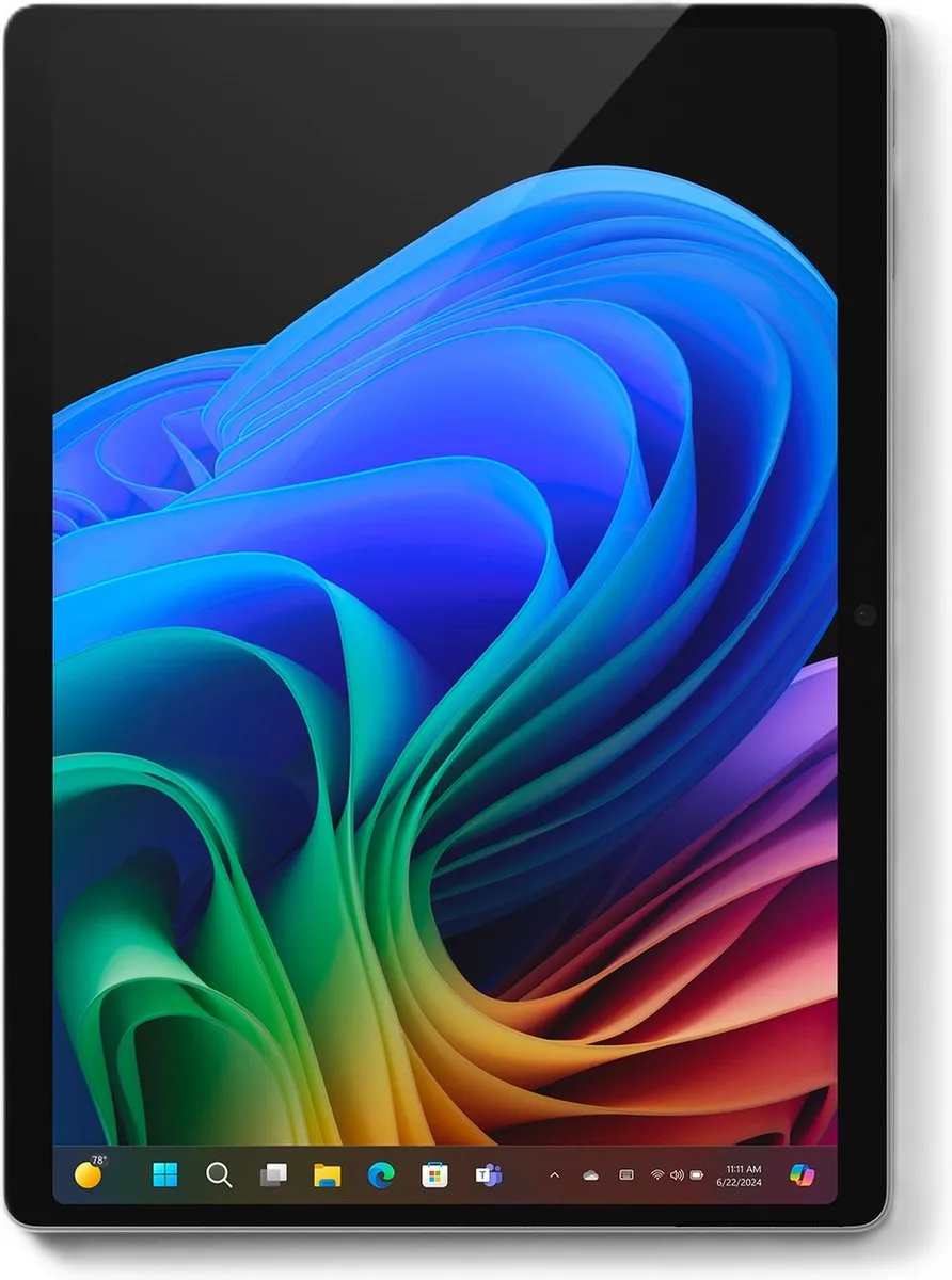 Microsoft Surface Pro 11 Copilot+ PC 5G Qualcomm Snapdragon LTE 256 GB 33 cm (13") 16 GB Wi-Fi 7 (802.11be) Windows 11 Home Platina