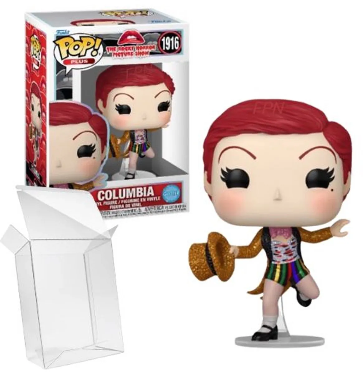 Funko Pop! Plus The Rocky Horror Picture Show Columbia Glitter #1916