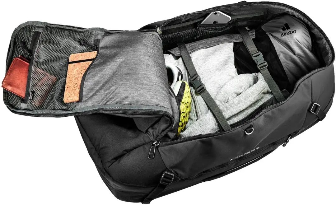 Deuter Access Pro 60 Rugzak - 60L - Black - afbeelding 4 van 6