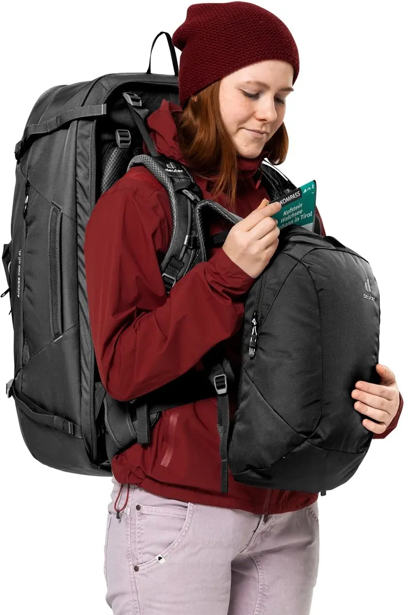 Deuter Access Pro 60 Rugzak - 60L - Black - afbeelding 5 van 6