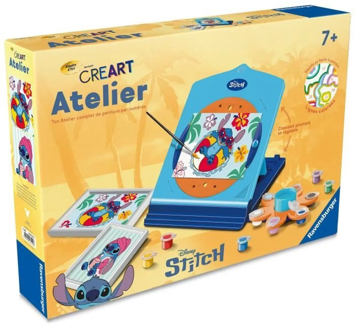 Ravensburger CreArt Atelier Steek - Blauw/Oranje