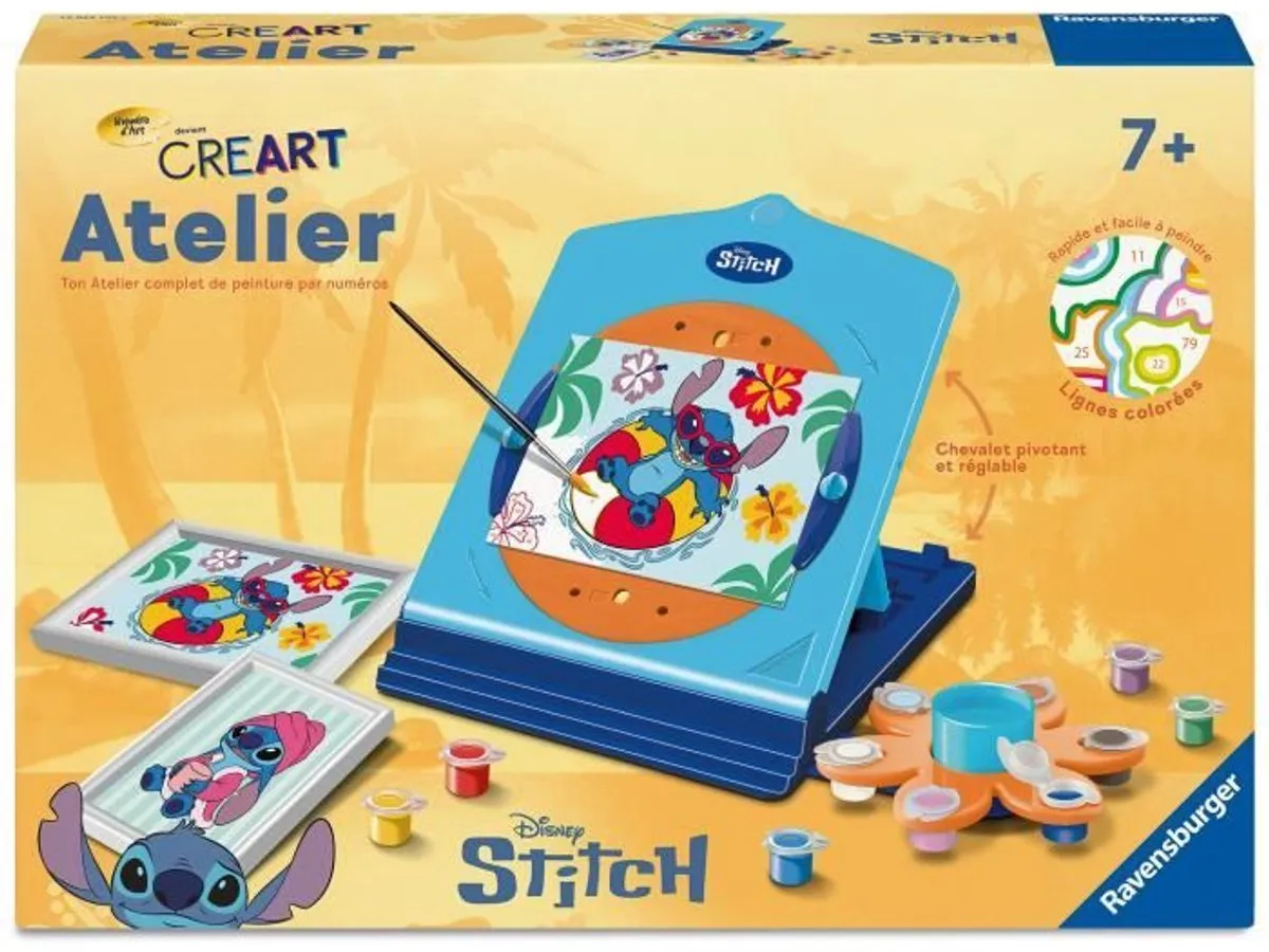 Ravensburger CreArt Atelier Steek - Blauw/Oranje