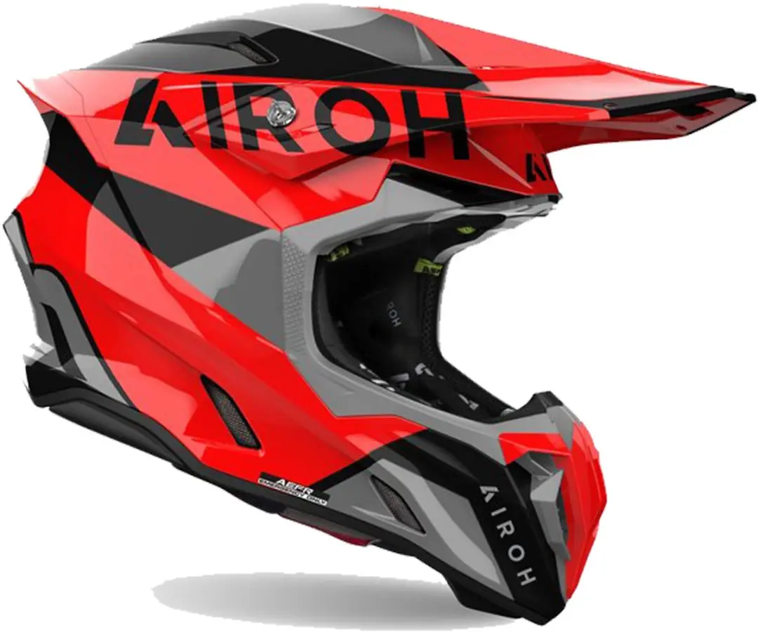 Airoh Twist 3 King Rood Grijs Offroad Helm