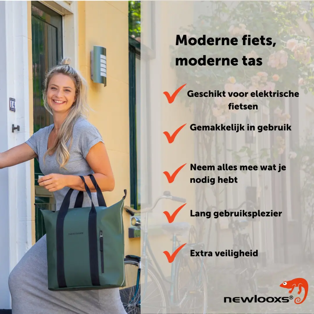 New Looxs Odense Kota Fietstas - 24L - Dark Blue