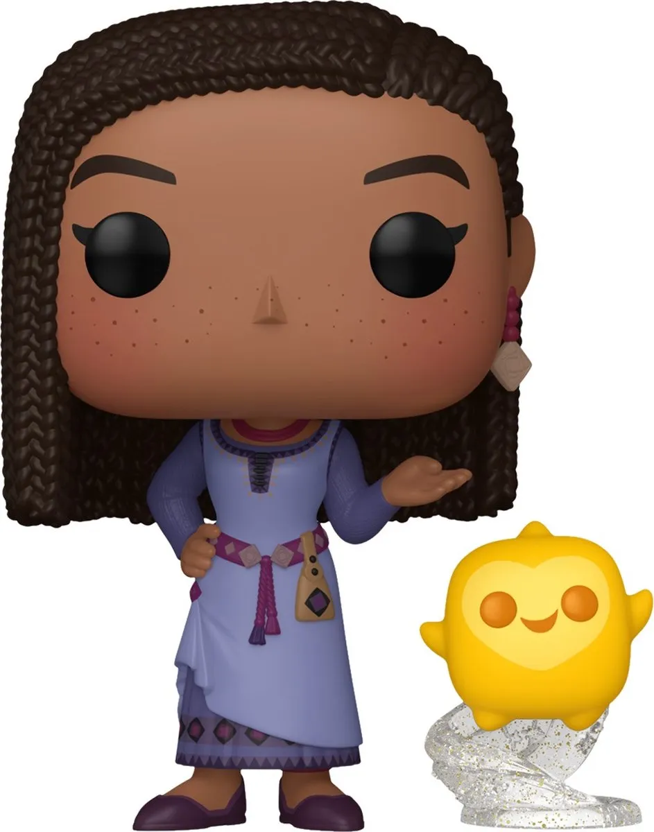 Funko Pop! Disney Wish Asha met Ster - Veelkleurig