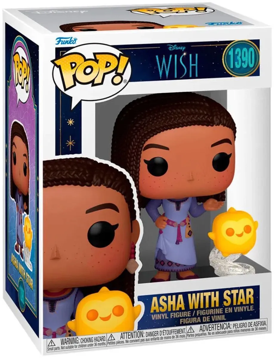 Funko Pop! Disney Wish Asha met Ster - Veelkleurig - afbeelding 6 van 6