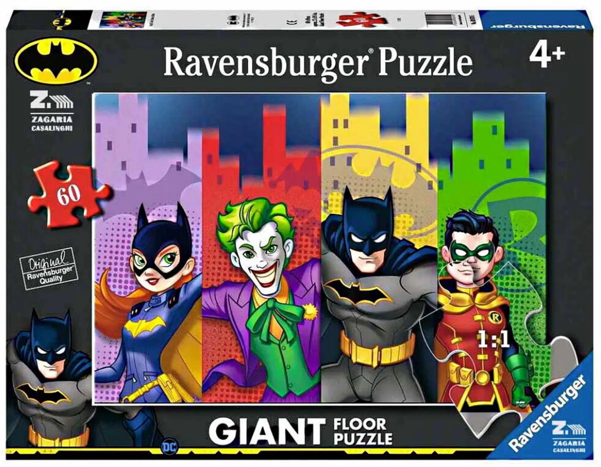 Ravensburger Batman Puzzel 60 Stuks - Veelkleurig