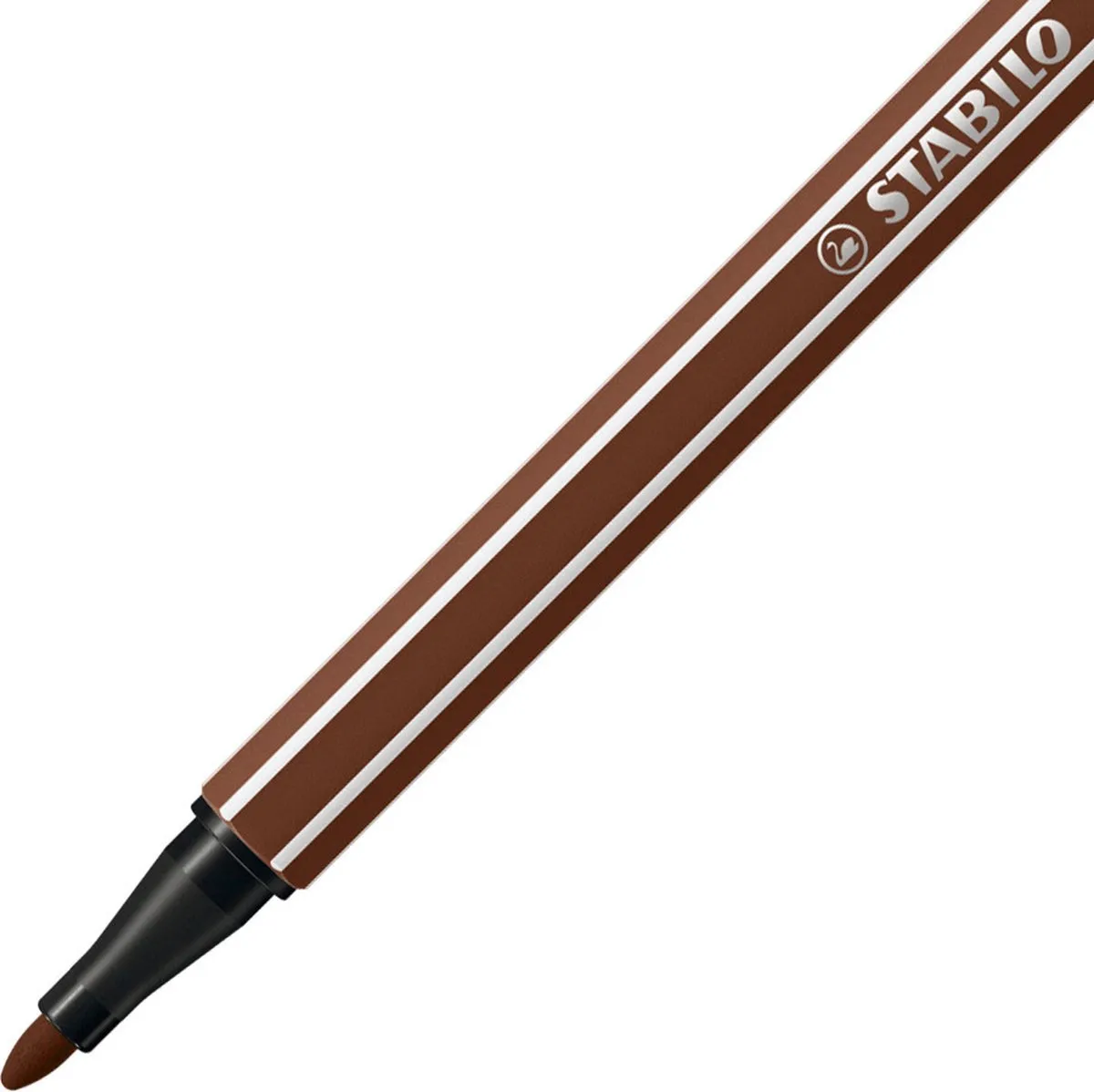 STABILO Pen 68 Viltstift - Bruin - 10 Stuks