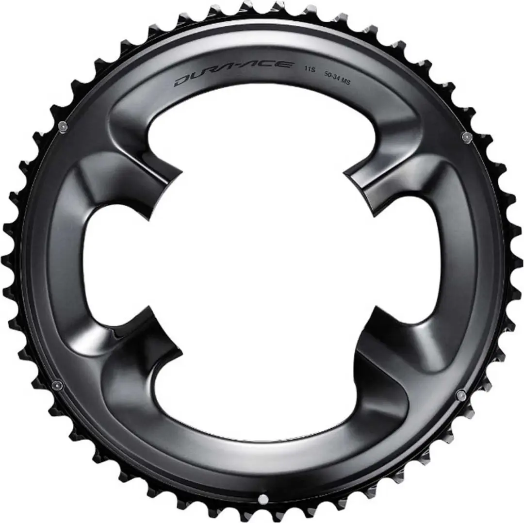 Shimano Dura-Ace R9100 Crankstel 52x36t 11s 165mm - Zwart - afbeelding 6 van 6