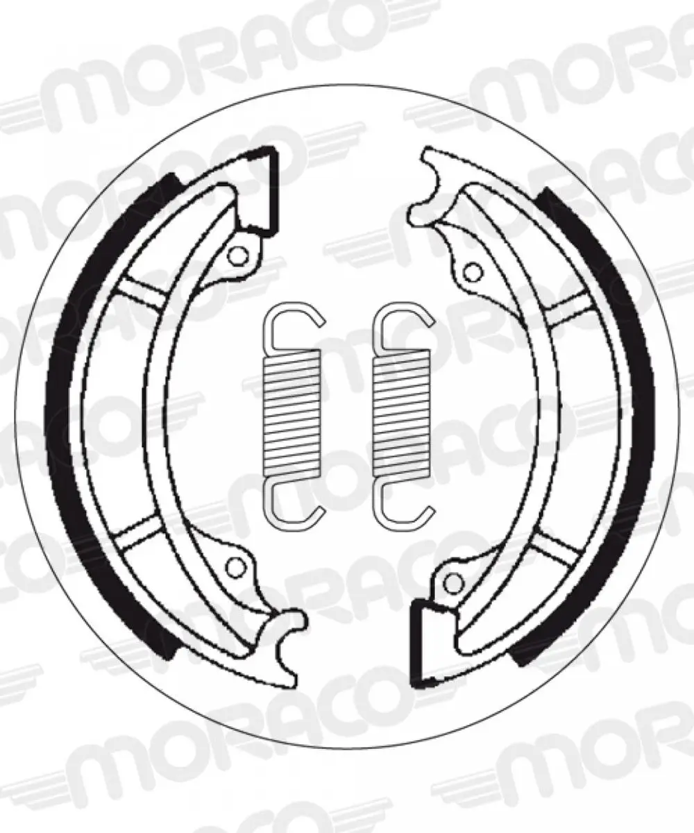 Mâchoire de frein SBS pour Moto KTM 125 MX 1985 2122 Neuf