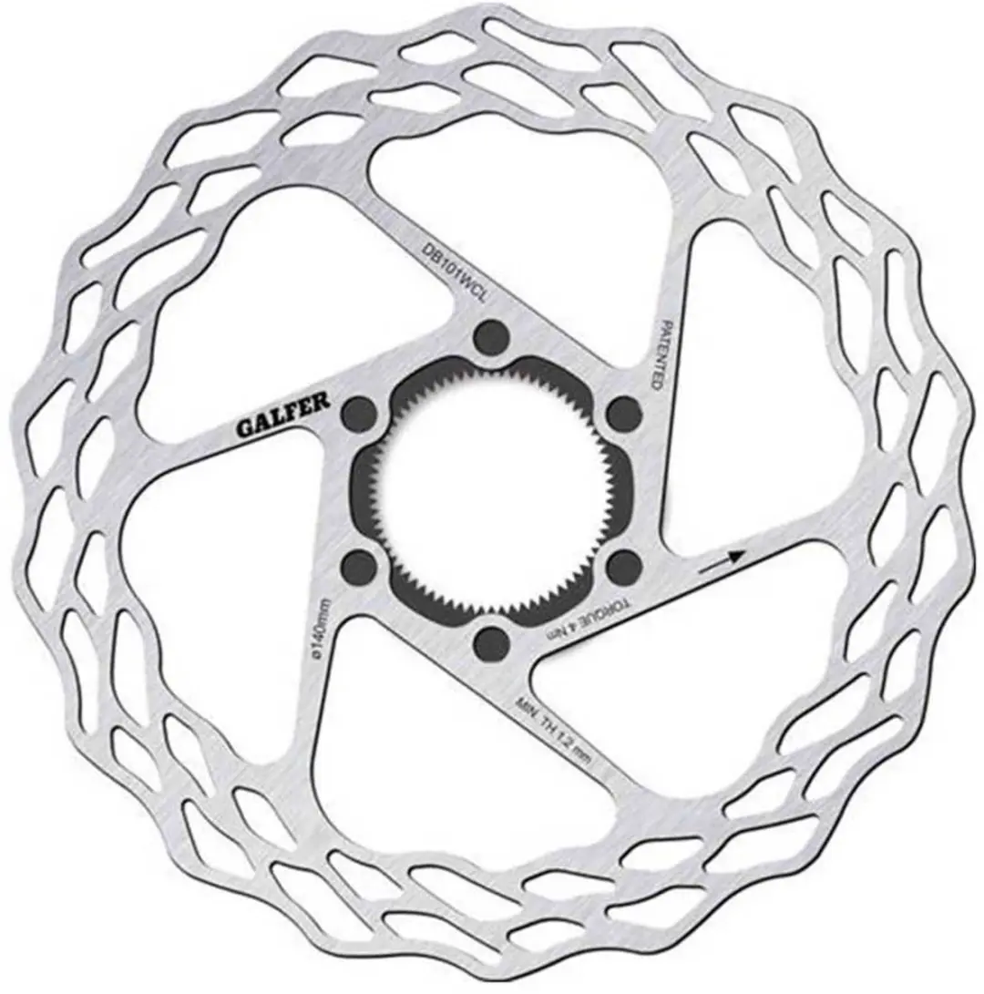 Galfer Wave Db103wcl Center-lock System Remschijf Zilver 180 x 1.8 mm