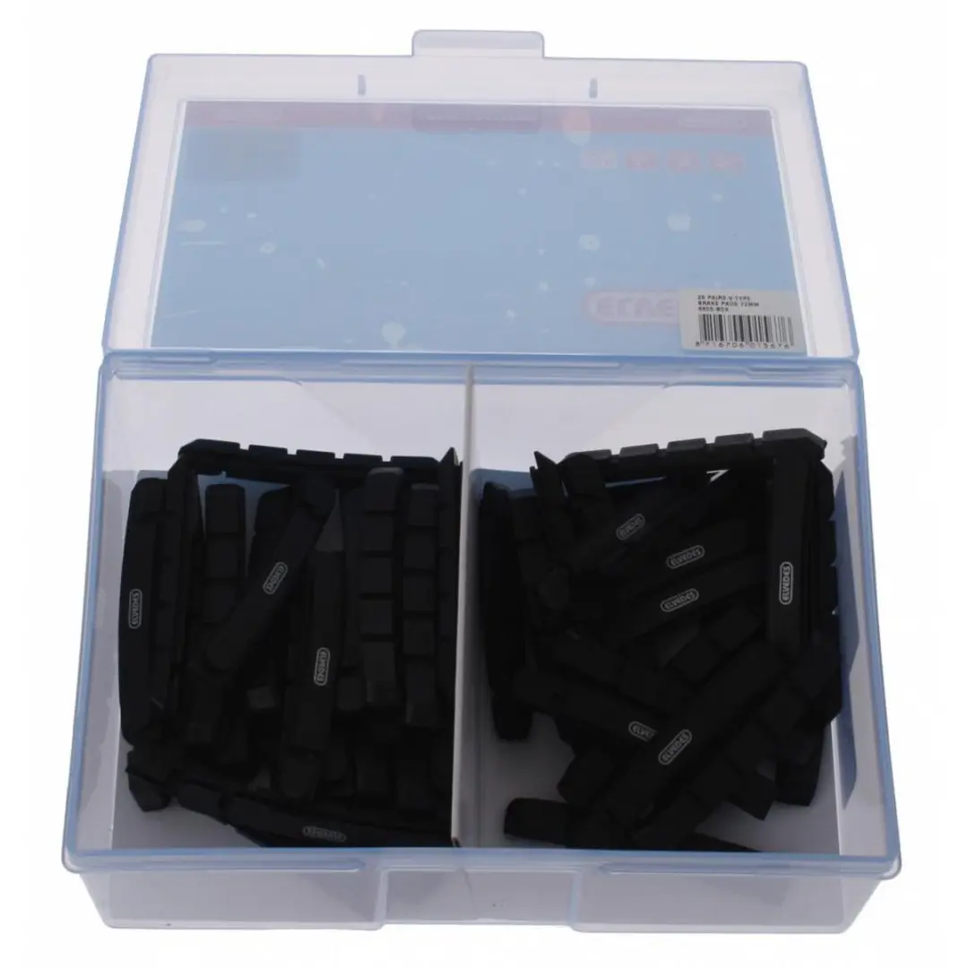 Elvedes Remblokrubbers V-brake 72x10mm - 50 Stuks - afbeelding 5 van 6