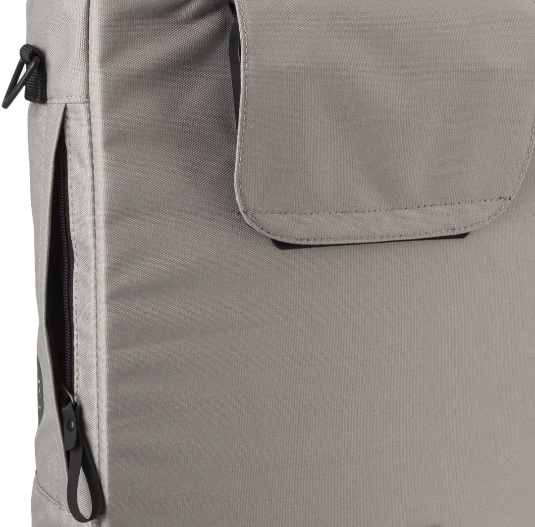 AGU Urban Enkele Fietstas 17L - Click'nGo - Waterafstotend - Elephant Grey