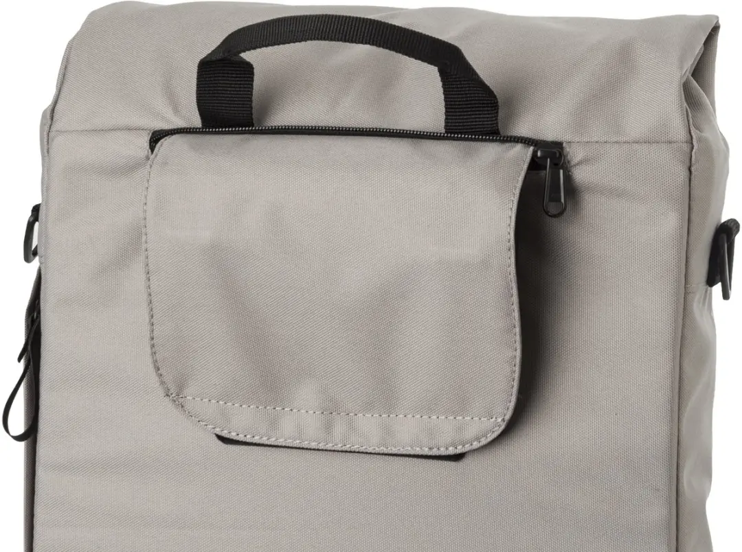 AGU Urban Enkele Fietstas 17L - Click'nGo - Waterafstotend - Elephant Grey
