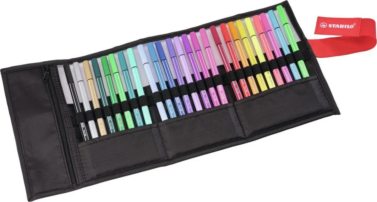 STABILO Pen 68 Arty Edition Rollerset - 25 Kleuren