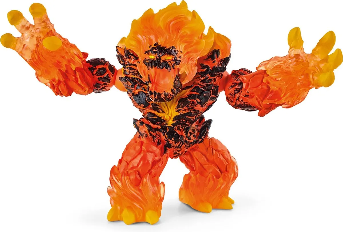 Schleich Eldrador Creatures Lava Demon Speelfiguur 70145 - Oranje