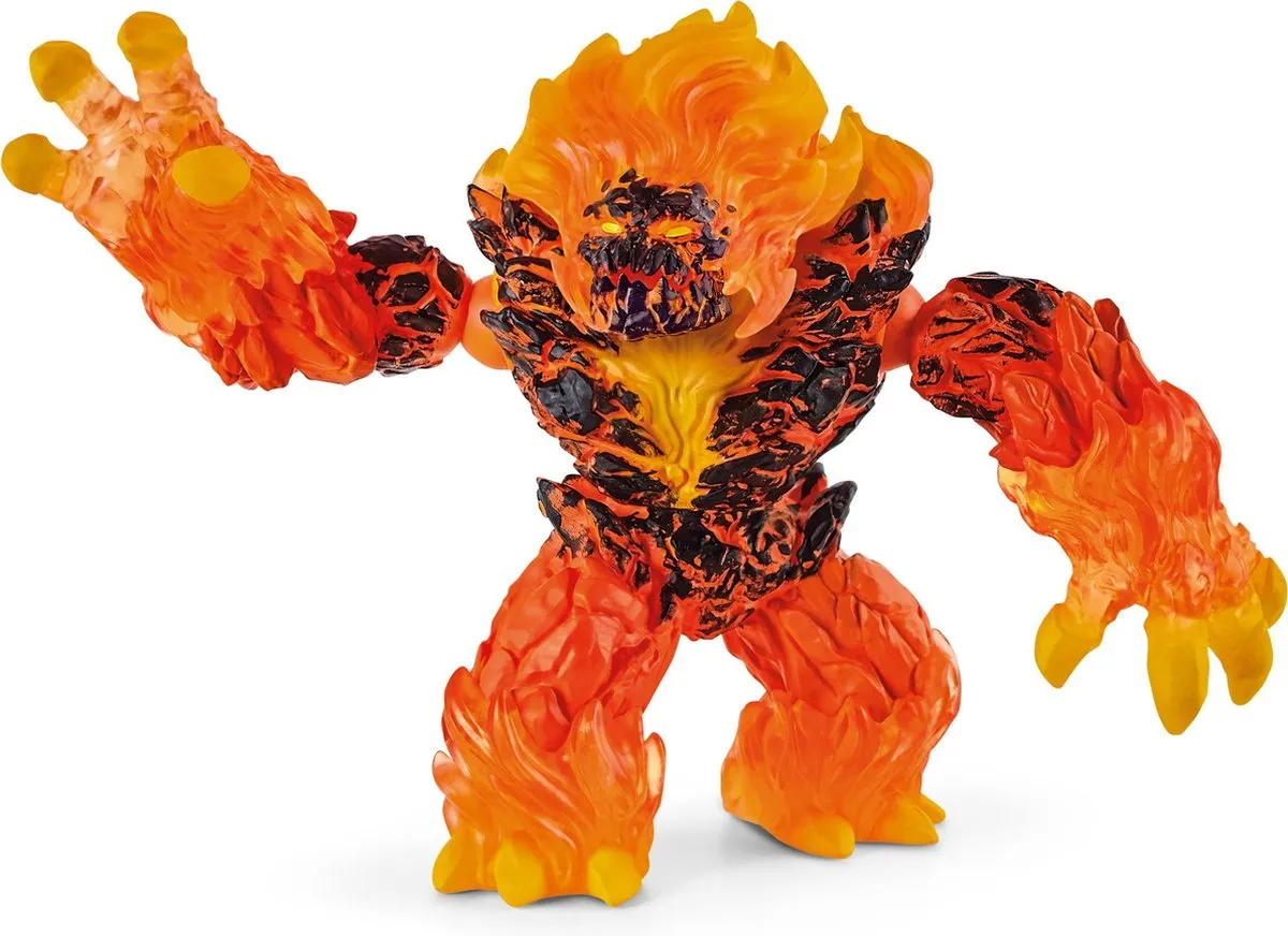 Schleich Eldrador Creatures Lava Demon Speelfiguur 70145 - Oranje