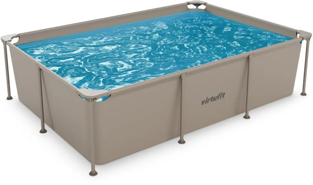 VirtuFit Rechthoekig Zwembad 260 x 180 x 66 cm
