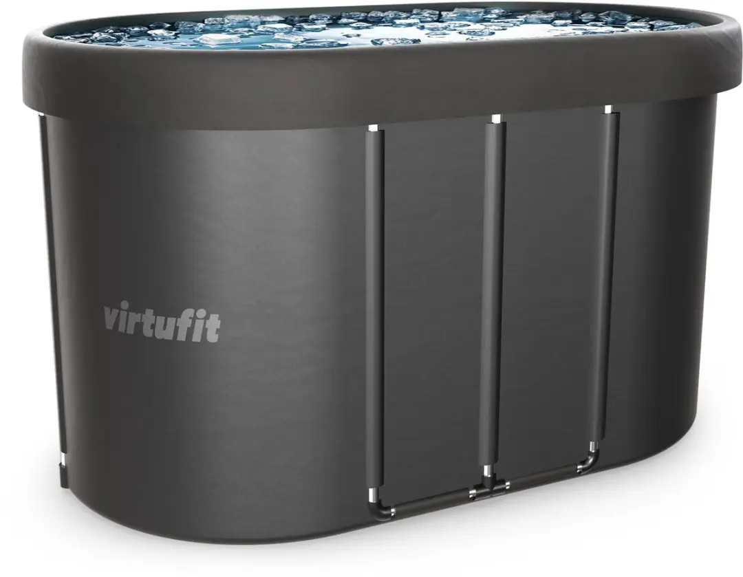 Virtufit IJsbad Ovaal VF13108 - 500L - Antraciet