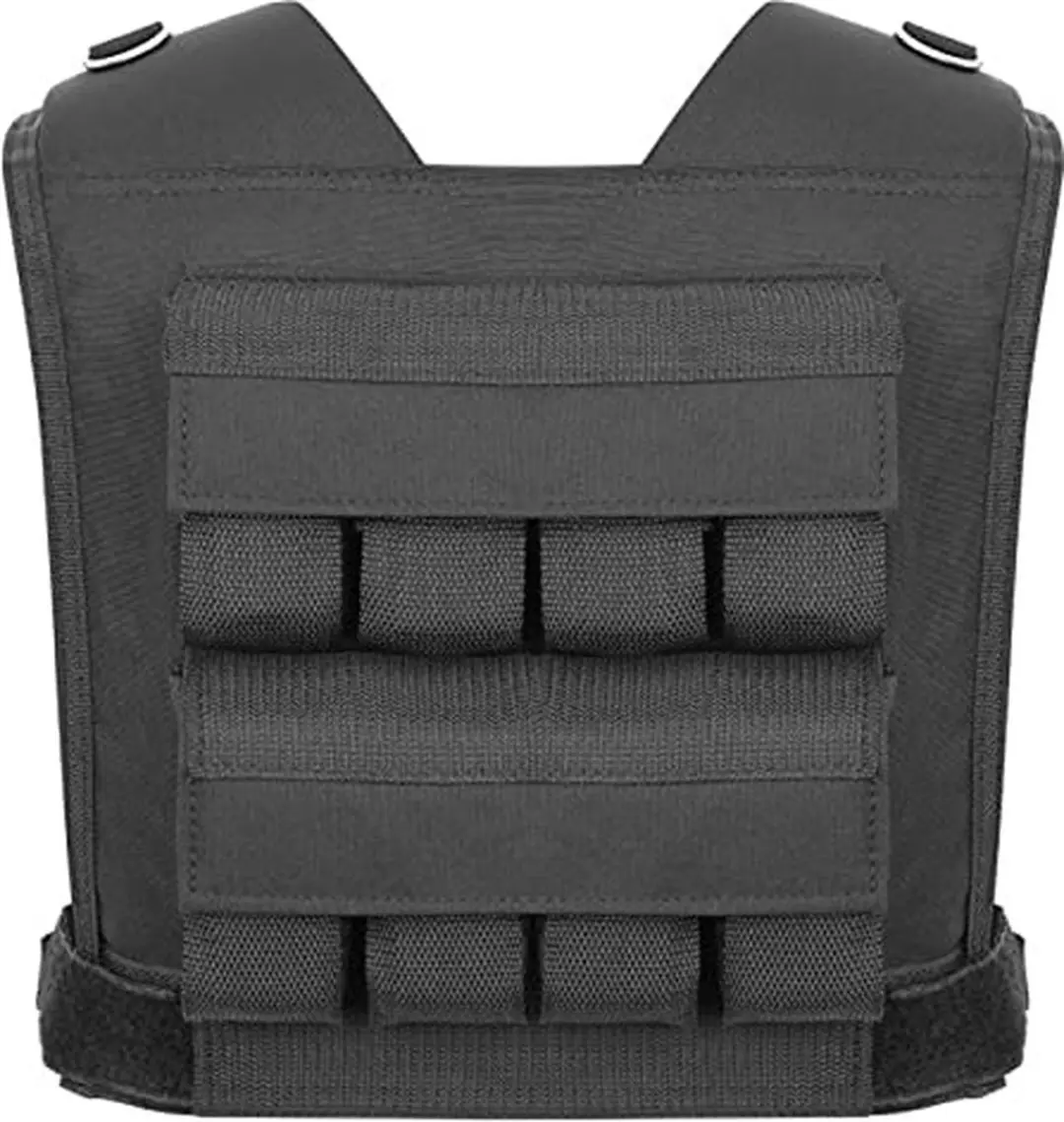 HMS Premium KTO16 Gewichtsvest 16kg - Verstelbaar - Zwart - afbeelding 5 van 6