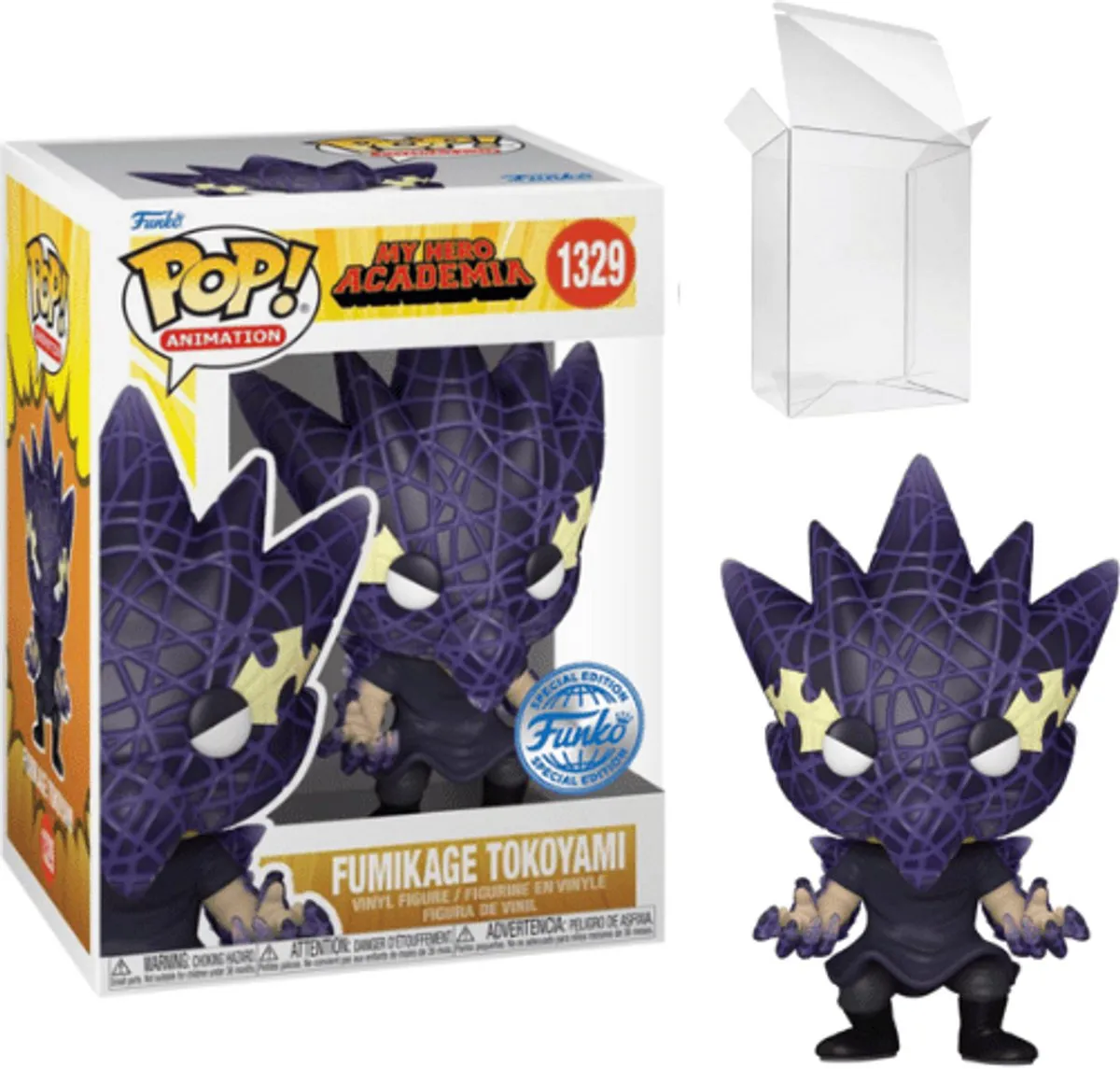 Funko Pop! My Hero Academia Fumikage Tokoyami Black Abyss Exclusive 66602
