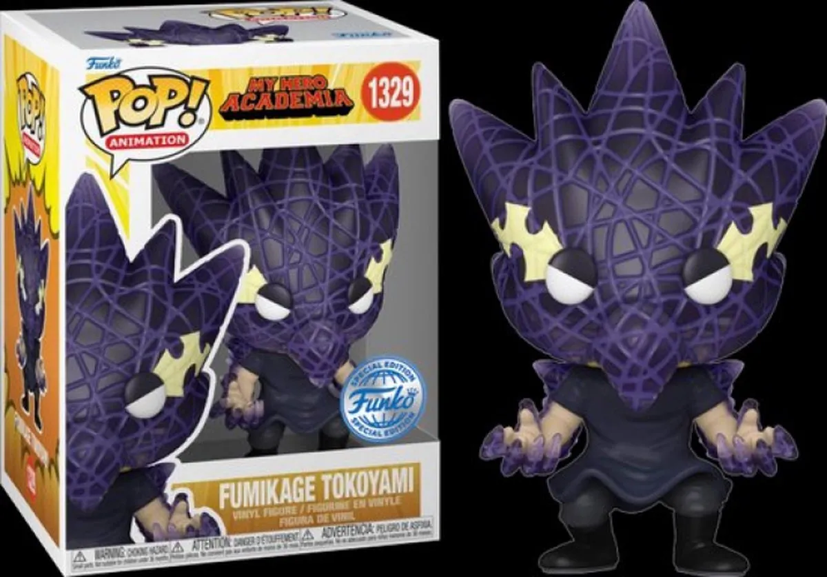 Funko Pop! My Hero Academia Fumikage Tokoyami Black Abyss Exclusive 66602
