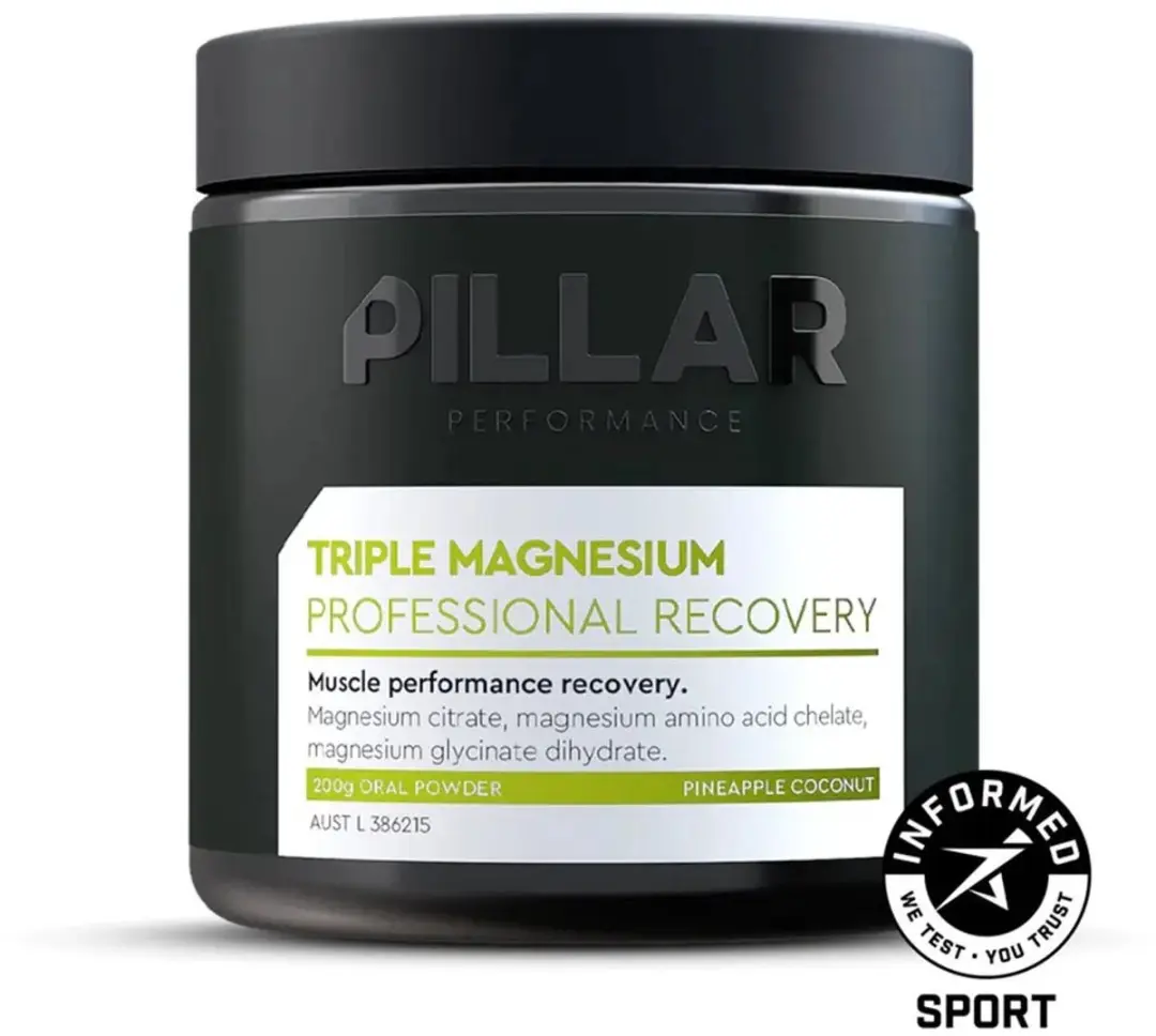 Pillar Performance Triple Magnesium Pineapple & Coconut 200g