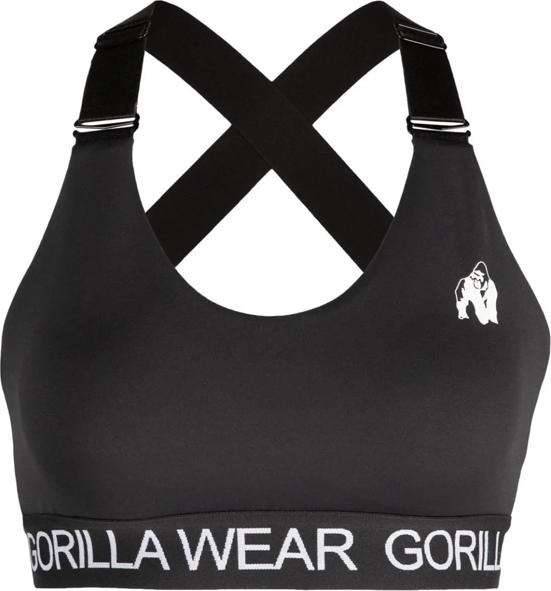Gorilla Wear Colby Sportbeha XS - Zwart