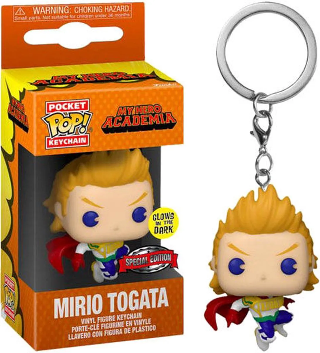 Funko Pop! Keychain My Hero Academia Mirio Togata Glow